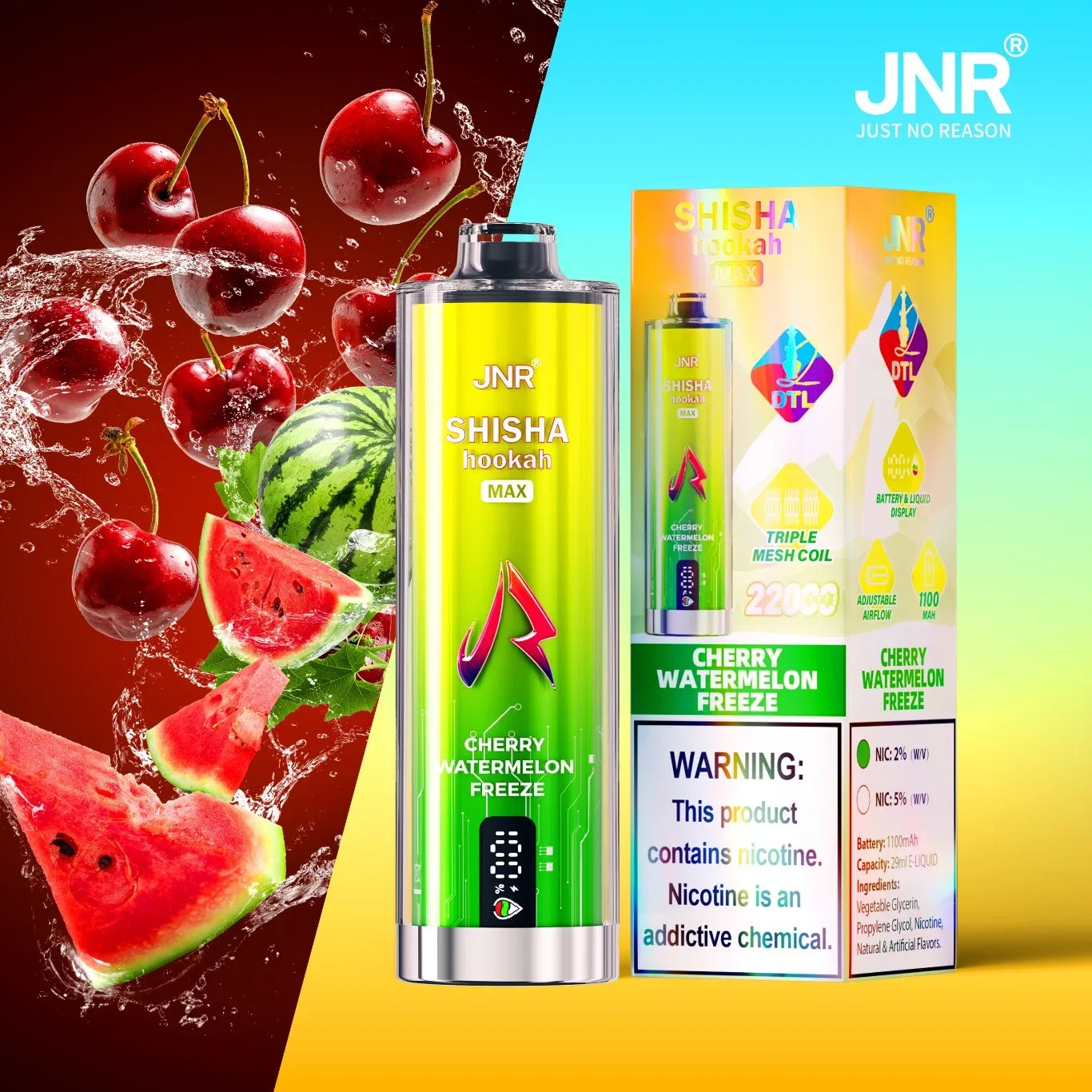 JNR Shisha Hookah Max 22000 (3)