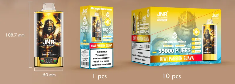 JNR Ragegorilla Packaging Contents